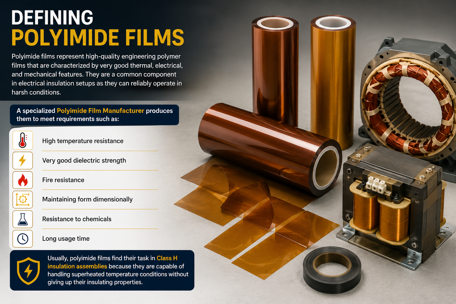 Defining Polyimide Films