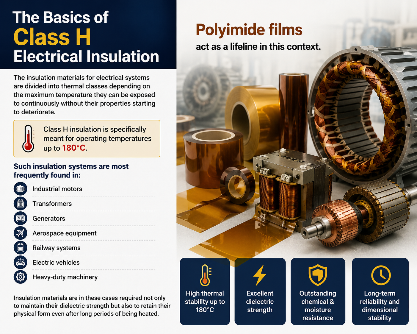 The Basics of Class H Electrical Insulation
