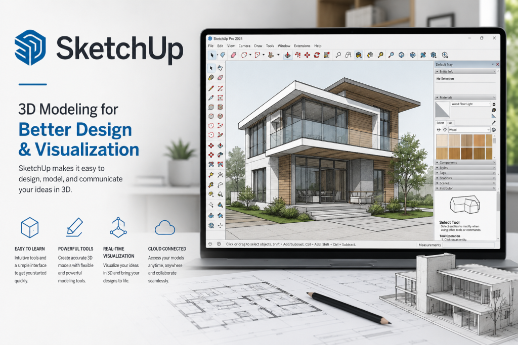 SketchUp for Architectural Design Tools and Software 